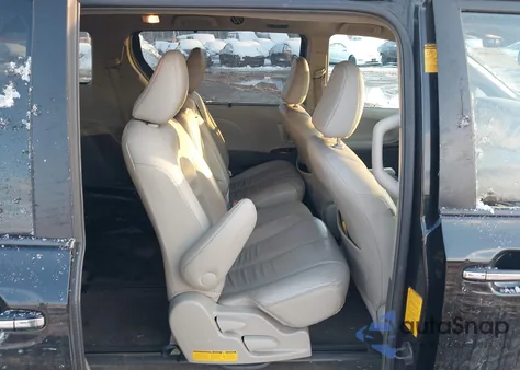 2014 Toyota Sienna Xle V6 8 Passenger из США, поврежденный, VIN 5TDYK3DC9ES432190